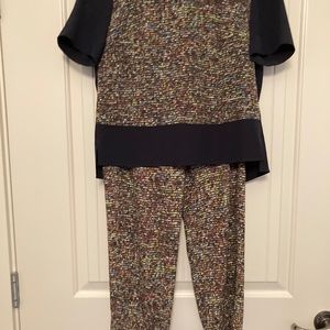 Akris Punto 2 Piece Outfit - Silk - Size 6
